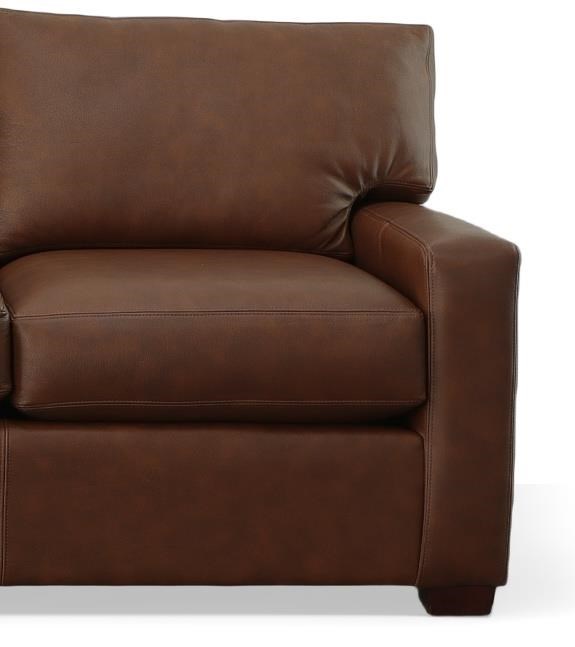 Leathercraft Manhattan 92000/40CARHOTTOD 3 Seat Sofa with Track Arms